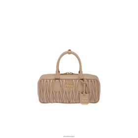 Miu Miu Arcadie Matelasse Nappa bőrzsák bézs homok - Miu Miu Hungary 826B0648