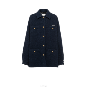 Miu Miu BOUCLE BLOUSON JABLE haditengerészet - Miu Miu Magyarország 826B06481