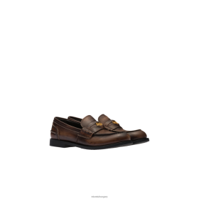 Miu Miu Bőr Penny Loafers ébenfa - Miu Miu Hungary 826B06310