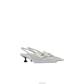 Miu Miu Bőr Penny Loafers sarok fehér - Miu Miu Hungary 826B06316