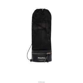 Miu Miu Bokszkesztyű és hátizsákkészlet fekete - Miu Miu Hungary 826B061114