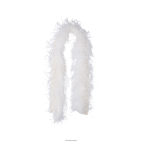 Miu Miu Cashmere sál tollakkal fehér - Miu Miu Magyarország 826B061231