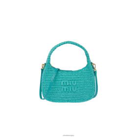 Miu Miu Horgolt hobo táska Jade Green - Miu Miu Magyarország 826B0619