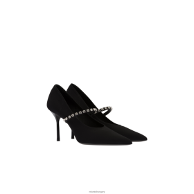 Miu Miu Műszaki szövet szivattyúk kristályokkal fekete - Miu Miu Hungary 826B06202