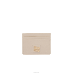 Miu Miu Madras bőrkártya -tartó nyersfehér - Miu Miu Magyarország 826B061057