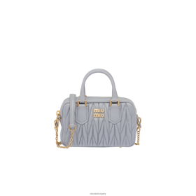 Miu Miu Matelasse Nappa bőr felső fogantyú mini-táskája búzavirág - Miu Miu Magyarország 826B06165