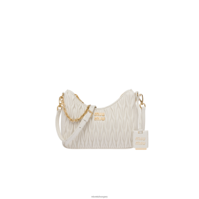 Miu Miu Matelasse Nappa bőr válltáska fehér - Miu Miu Magyarország 826B0657
