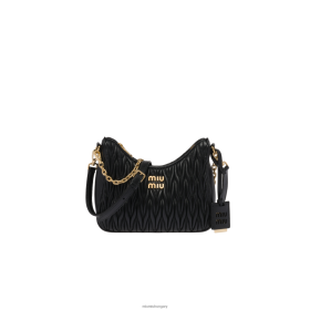 Miu Miu Matelasse Nappa bőr válltáska fekete - Miu Miu Hungary 826B0660