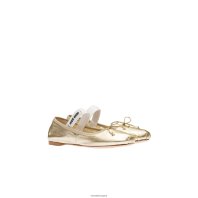 Miu Miu Mordore Nappa bőr balerinák pirit - Miu Miu Hungary 826B06276