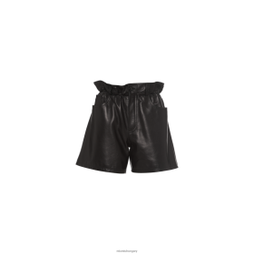 Miu Miu Nappa bőr rövidnadrág fekete - Miu Miu Magyarország 826B06571