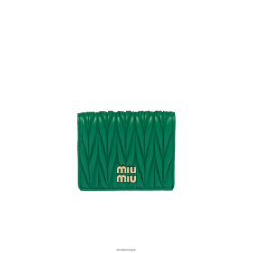 Miu Miu Small Matelasse Nappa bőr pénztárca mangó - Miu Miu Magyarország 826B061077