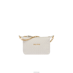 Miu Miu Spirit Matelasse bőr mini táska fehér - Miu Miu Hungary 826B06170