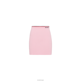 Miu Miu Viscose miniszoknya logóval rózsaszín - Miu Miu Hungary 826B06818