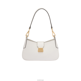Miu Miu bőr hobo táska fehér - Miu Miu Hungary 826B0694