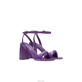 Miu Miu bőr szandál petunia lila - Miu Miu Hungary 826B06222