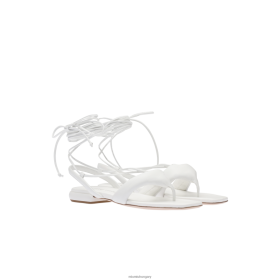 Miu Miu bőr tanga szandál fehér - Miu Miu Magyarország 826B06227