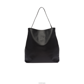 Miu Miu bőr válltáska fekete - Miu Miu Magyarország 826B06101