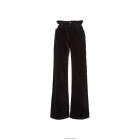 Miu Miu bársonyos nadrág fekete - Miu Miu Hungary 826B061014