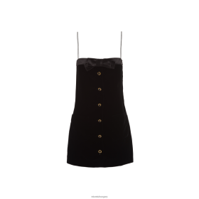 Miu Miu bársonyos rövid ruha fekete - Miu Miu Magyarország 826B06403