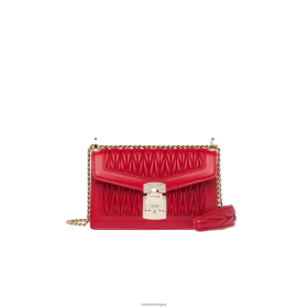 Miu Miu bizalmas Matelasse Nappa bőrzsák tüzes vörös - Miu Miu Hungary 826B06116
