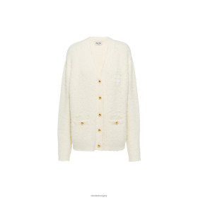 Miu Miu bukár kardigán fehér - Miu Miu Hungary 826B06774