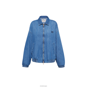 Miu Miu chambray bluson dzseki zafírkék - Miu Miu Magyarország 826B06455