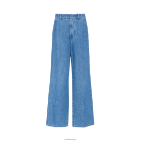 Miu Miu chambray farmernadrág zafírkék - Miu Miu Hungary 826B06934