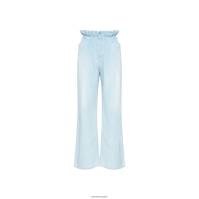 Miu Miu chambray farmernadrág zafírkék - Miu Miu Magyarország 826B061005