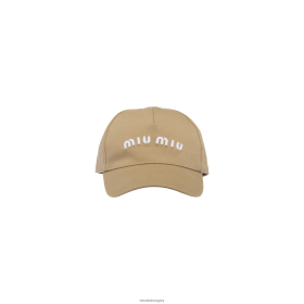Miu Miu fúróbasárfúró kupak khaki/fehér - Miu Miu Magyarország 826B061205