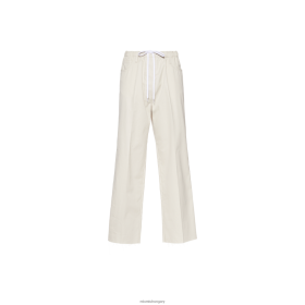 Miu Miu gabardine nadrág mészkő - Miu Miu Hungary 826B06956