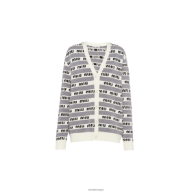 Miu Miu gyapjúkardigán szürke - Miu Miu Hungary 826B06816