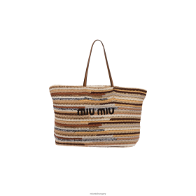 Miu Miu horgolt táska természetes - Miu Miu Magyarország 826B06131