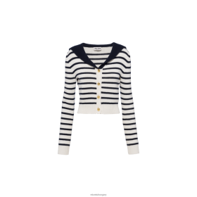 Miu Miu kasmír kardigán fehér/kék - Miu Miu Hungary 826B06754