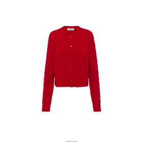 Miu Miu kasmír kardigán piros - Miu Miu Magyarország 826B06811