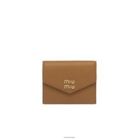 Miu Miu kis bőr pénztárca karamella - Miu Miu Hungary 826B061082