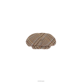 Miu Miu kockás shetlandi gyapjúszeret kakaóbarna - Miu Miu Hungary 826B061192