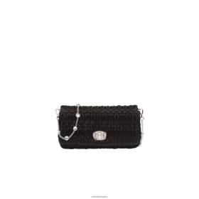 Miu Miu kristály szatén táska fekete - Miu Miu Hungary 826B06112