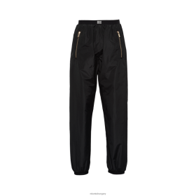 Miu Miu műszaki selyem kocogók fekete - Miu Miu Magyarország 826B06953