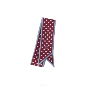 Miu Miu nyomtatott twill sál amarant vörös/bukósvirág - Miu Miu Hungary 826B061234