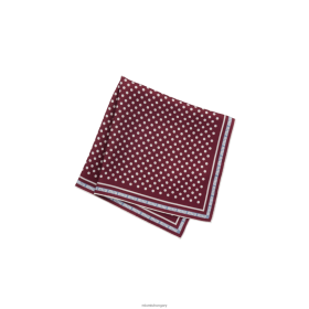 Miu Miu nyomtatott twill sál amarant vörös/bukósvirág - Miu Miu Hungary 826B061236