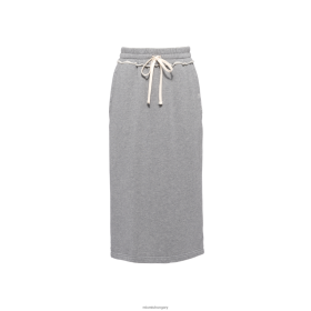 Miu Miu pamut gyapjú szoknya szürke - Miu Miu Magyarország 826B06685