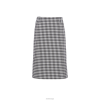 Miu Miu pamutszövetség ellenőrző szoknya fehér/fekete - Miu Miu Magyarország 826B06863