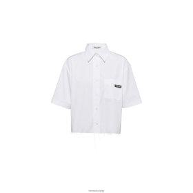Miu Miu poplin ing fehér - Miu Miu Magyarország 826B06603