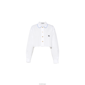 Miu Miu poplin ing fehér - Miu Miu Magyarország 826B06653