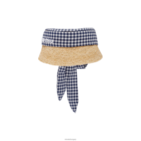 Miu Miu raffia vigasztaló bézs/kék - Miu Miu Magyarország 826B061215