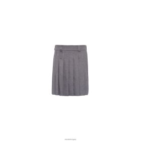 Miu Miu redős velős szoknya szürke - Miu Miu Magyarország 826B06893