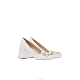 Miu Miu szabadalmi bőr szivattyúk fehér - Miu Miu Magyarország 826B06185