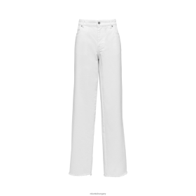 Miu Miu öt zseb farmer farmer fehér - Miu Miu Hungary 826B061004