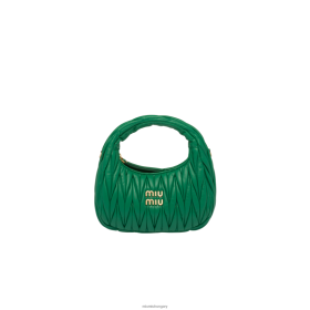 Miu Miu vándoroljon Matelasse Nappa bőr mini hobo táska mangó - Miu Miu Magyarország 826B063