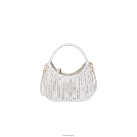 Miu Miu vándoroljon a fonott kézitáska fehér - Miu Miu Hungary 826B0622